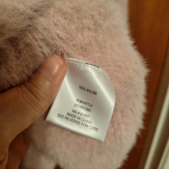 Olivia Skye Fuzzy Soft Cardigan Sweater Tie Front Ladies XL Quiet Luxury Cozy - Picture 5 of 6